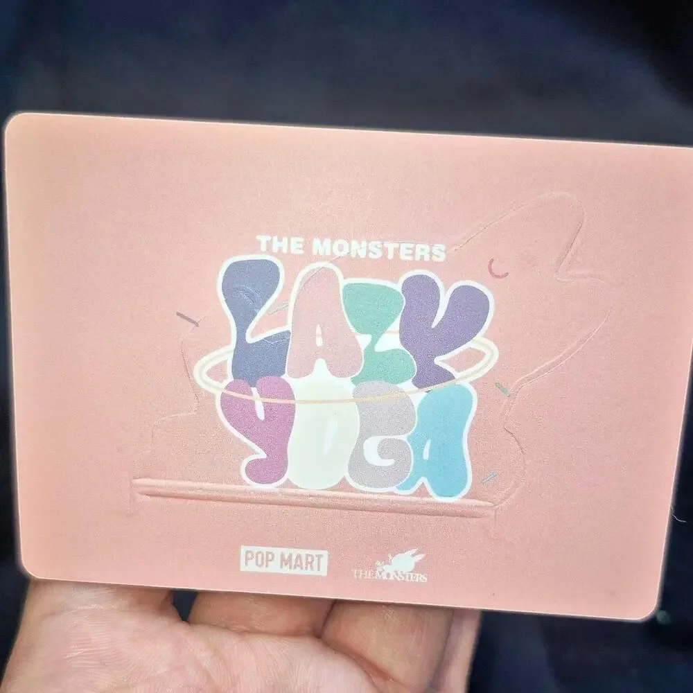 Pop mart x the monsters Lazy Yoga Series